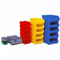Semi-open Sorting and Storage Crates